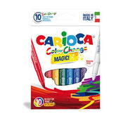 CARIOCA Magic Color Changre 10pcs Felt Tip Pens